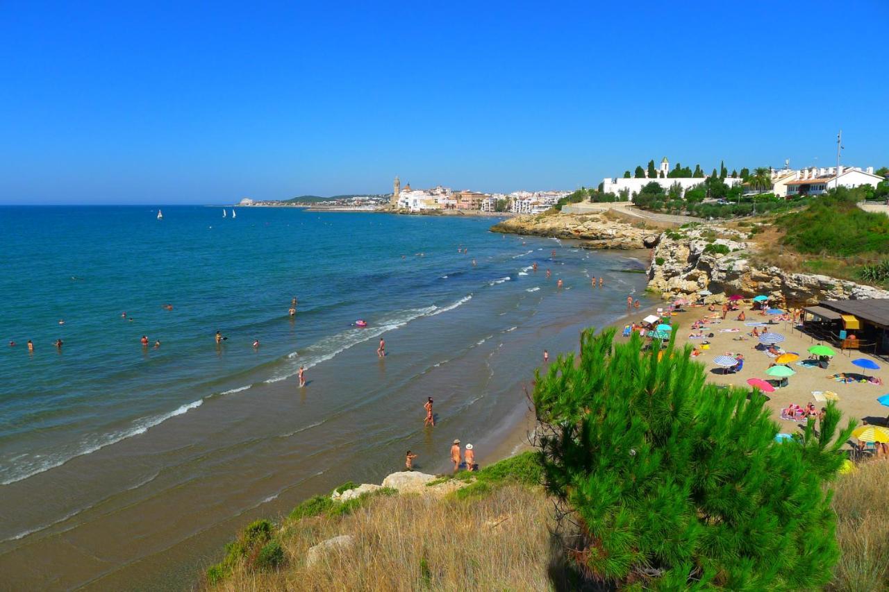 Cala Balmins Sea View Apartment Sitges Exterior photo