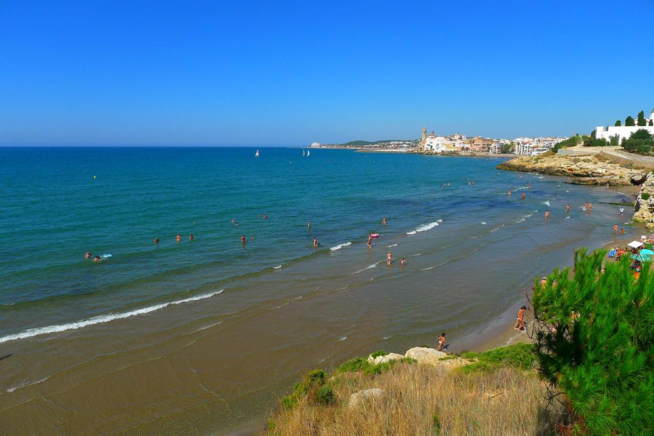 Cala Balmins Sea View Apartment Sitges Exterior photo