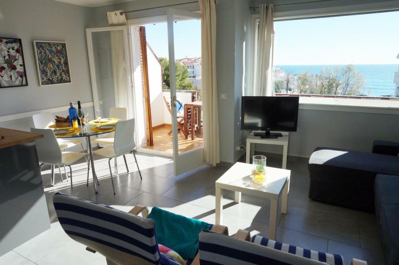 Cala Balmins Sea View Apartment Sitges Exterior photo